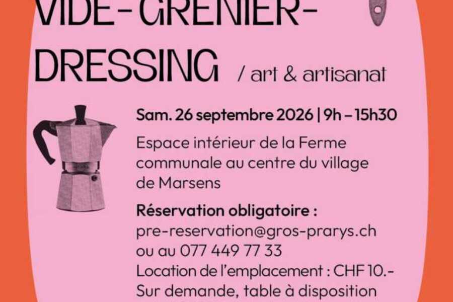 Vide-grenier/dressing