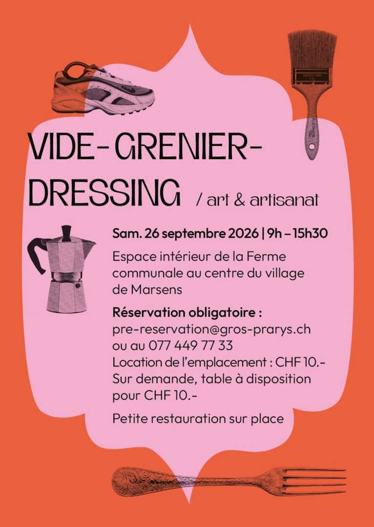 Vide-grenier/dressing